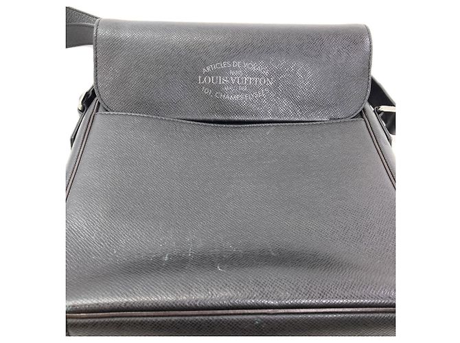 Borsa a tracolla Louis Vuitton Roman PM Nero - vista 9