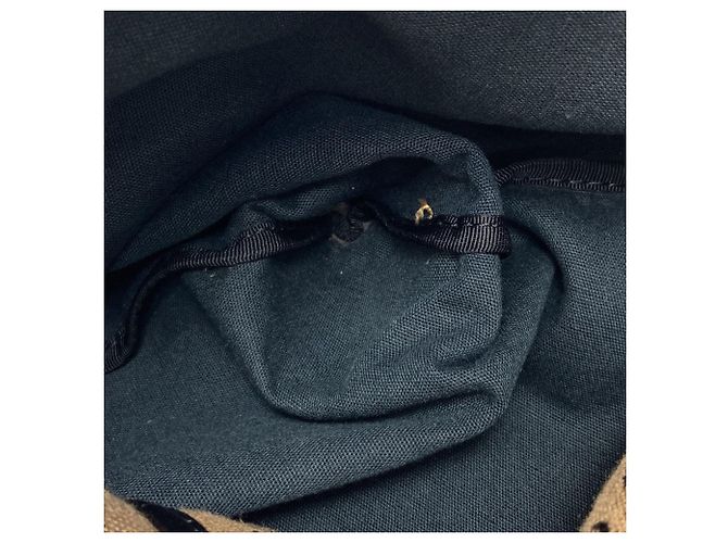 Borsa Tote Loewe Anagram Marrone Nero - vista 7