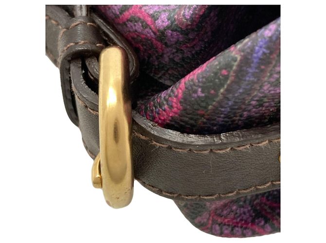 Etro Tote Bag mit Paisley-Muster Lila - Ansicht 10