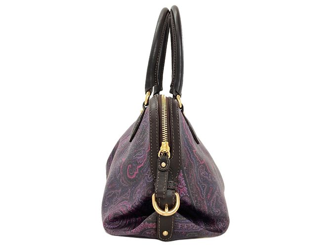 Etro Tote Bag mit Paisley-Muster Lila - Ansicht 3
