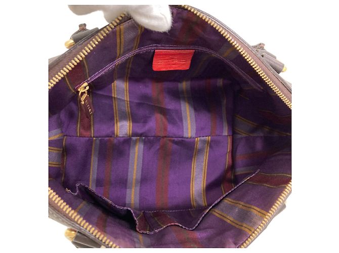 Etro Tote Bag mit Paisley-Muster Lila - Ansicht 5