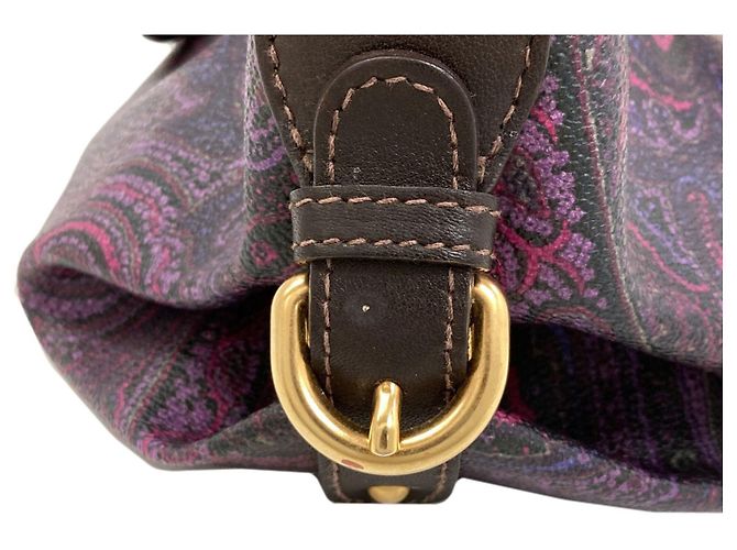 Etro Tote Bag mit Paisley-Muster Lila - Ansicht 9