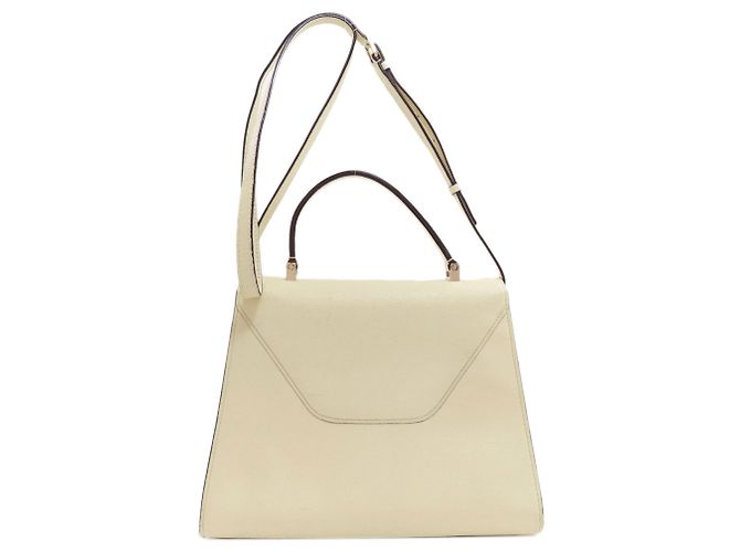Borsa a mano 2-Way Iside Medium Valextra Crudo - vista 2