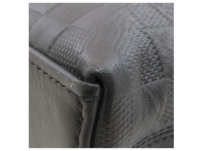 Borsa Louis Vuitton Damier Infini Port Document Jour Nero - vista 22