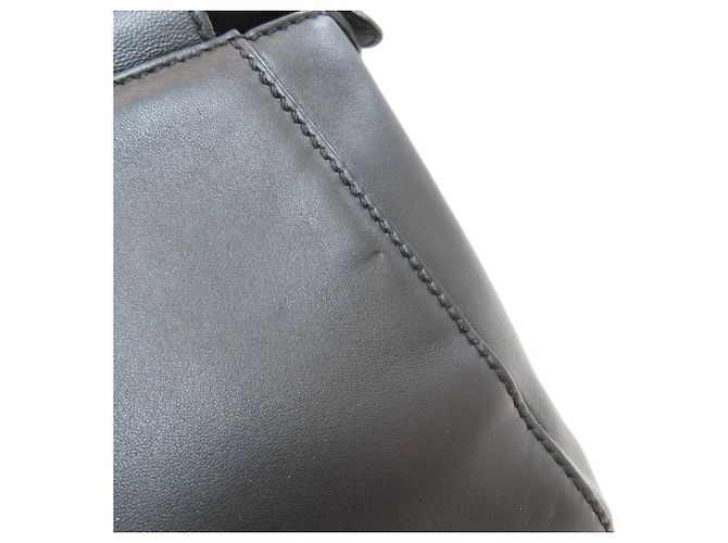 Borsa Fendi Peekaboo Mini 2-Way Nero - vista 14