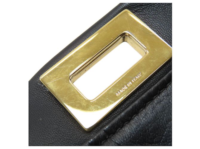 Borsa Fendi Peekaboo Mini 2-Way Nero - vista 16