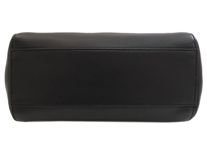 Borsa Fendi Peekaboo Mini 2-Way Nero - vista 4