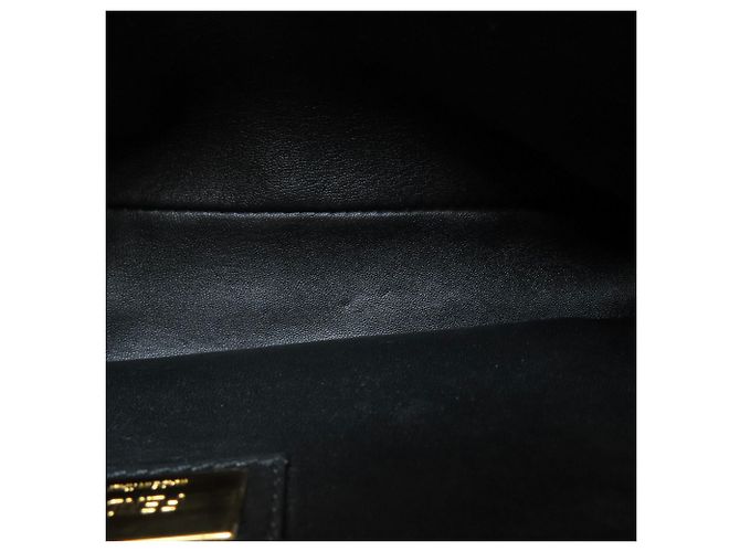 Borsa Fendi Peekaboo Mini 2-Way Nero - vista 9