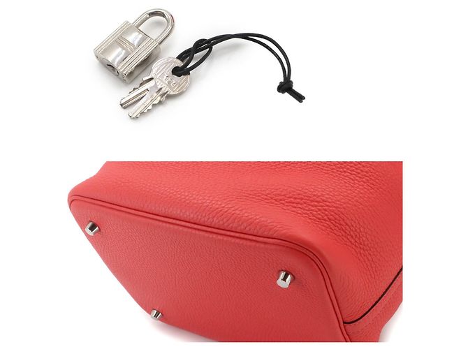 Hermès Hermes Picotin Lock 22 Handtasche Pink - Ansicht 9