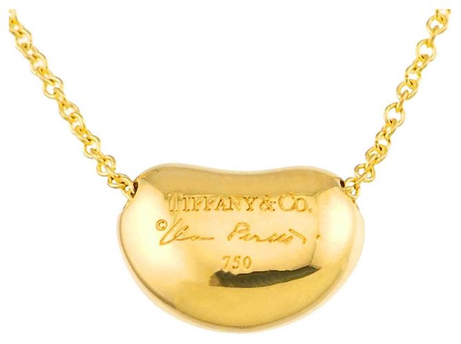 Collana Bean di Tiffany & Co. in oro giallo 18K - vista 4
