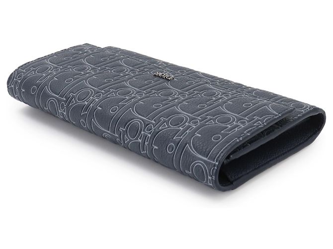 Cartera de solapa larga Christian Dior Gravity Outline Azul Azul marino - vista 5