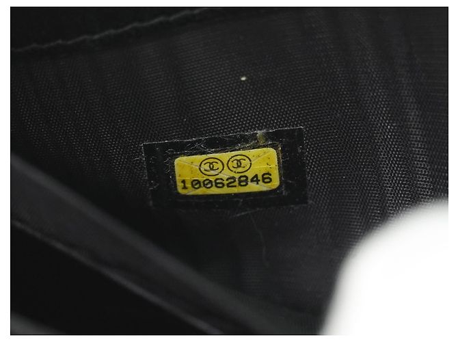 Chanel Timeless CC Zipped Caviar Long Nero - vista 6