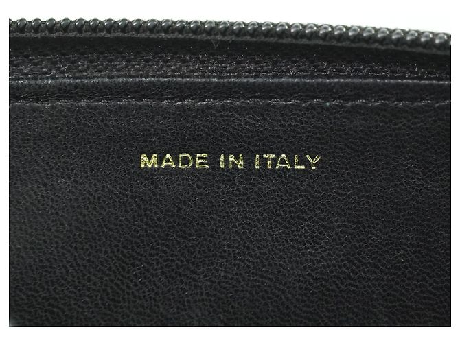 Chanel Timeless CC Zipped Caviar Long Nero - vista 7