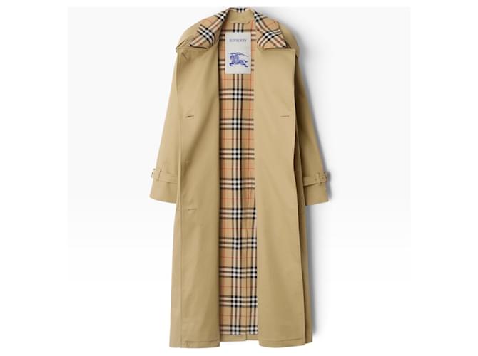 Trench coat de algodón Burberry Beige - vista 2