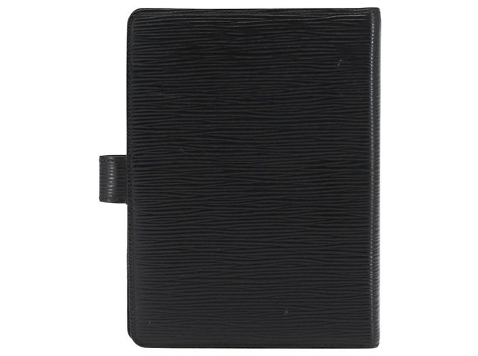 Copertina Agenda Louis Vuitton Epi Leather MM Nero - vista 2