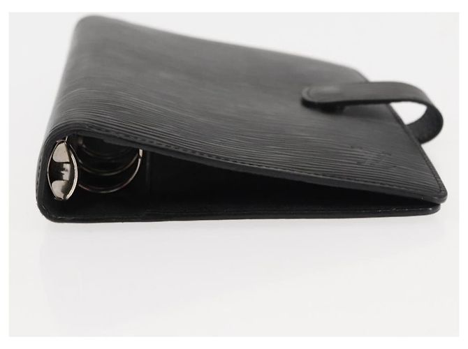 Copertina Agenda Louis Vuitton Epi Leather MM Nero - vista 4