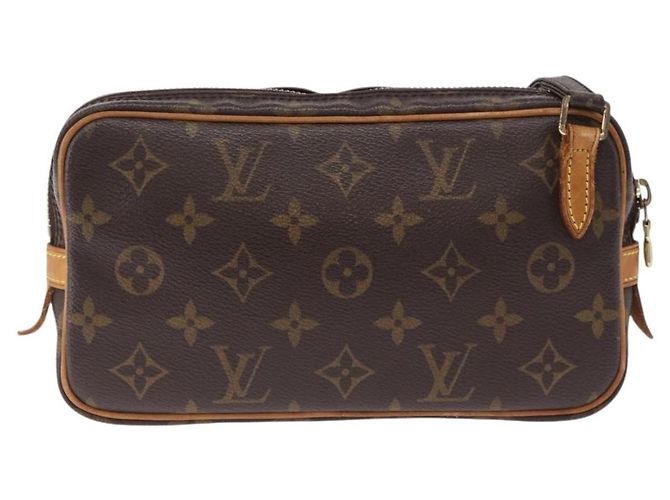 Louis Vuitton Pochette Marly Bandouliere Monogram Canvas medium Marrone - vista 2