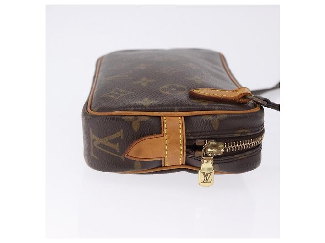 Louis Vuitton Pochette Marly Bandouliere Monogram Canvas medium Marrone - vista 3
