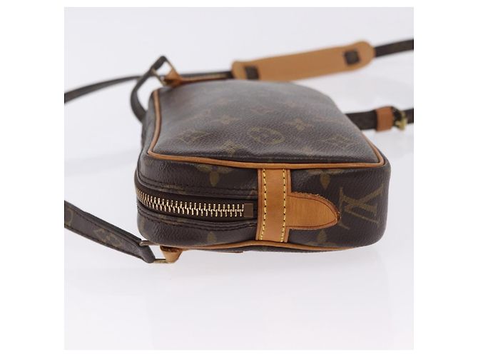 Louis Vuitton Pochette Marly Bandouliere Monogram Canvas medium Marrone - vista 4