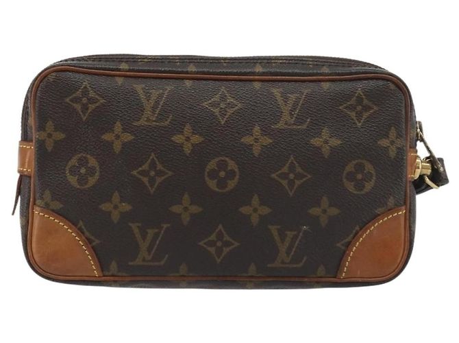 Louis Vuitton Marly Monogram PM Marrone - vista 2