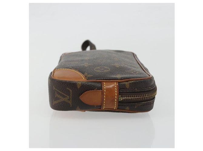 Louis Vuitton Marly Monogram PM Marrone - vista 3
