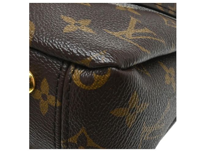 Louis Vuitton Pallas Tote Monogram Canvas with Leather BB Castaño - vista 7