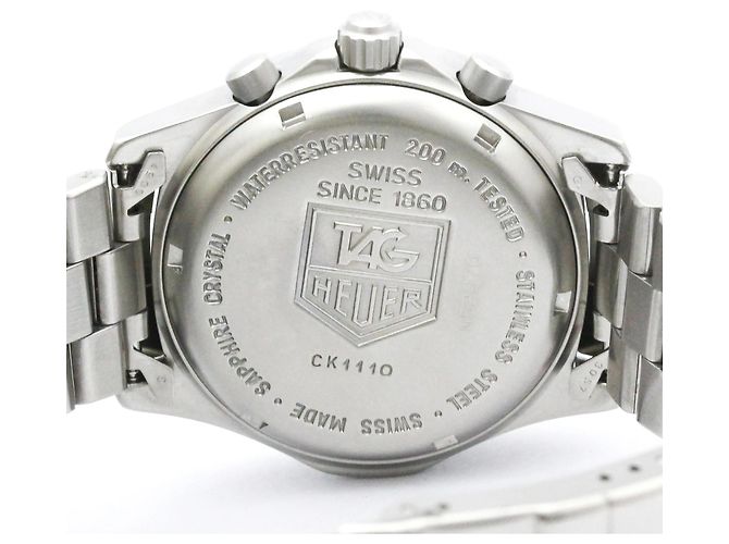 Tag Heuer Professional 200M Chronograph Quartz Stainless Steel 37 - vista 6