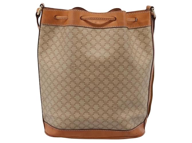 Céline Celine Macadam Leather Small Beige - vista 2