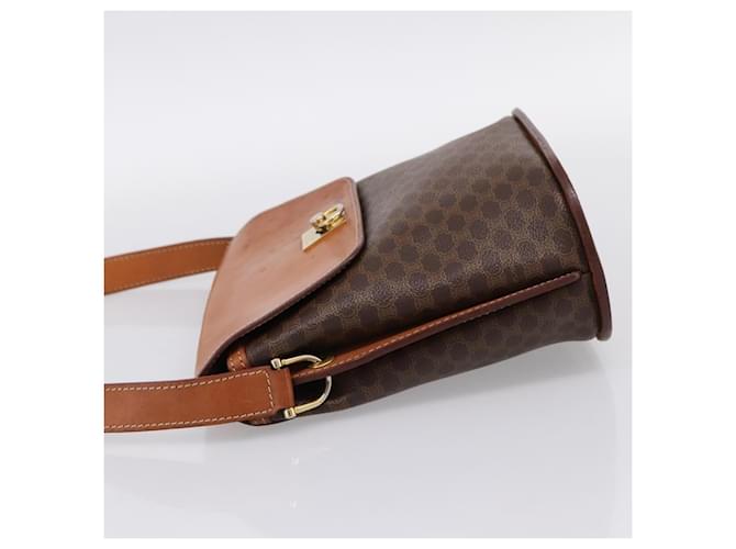 Céline Celine Macadam Leather Medium Marrone - vista 3