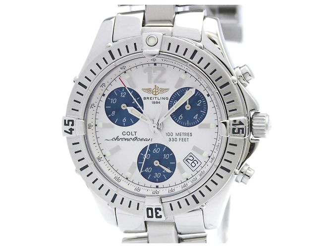 Breitling Colt Chronograph Quartz Stainless Steel 38 - vista 4
