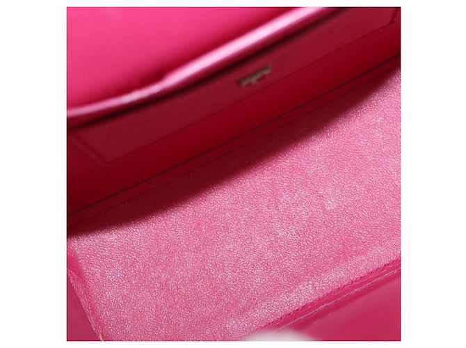 Salvatore Ferragamo Boxyz Top Handle Leather Small Rosa - vista 5