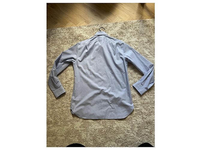Camicia Oxford Polo Ralph Lauren Custom Fit Azzurro - vista 5