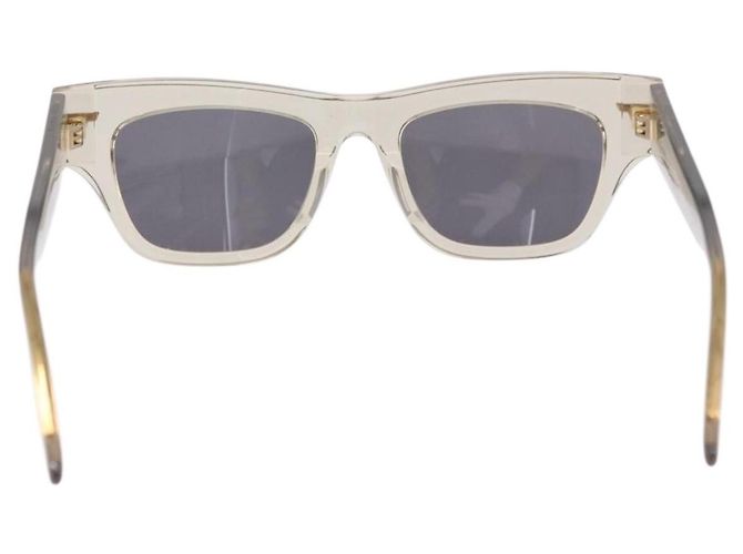 Gafas de sol BOTTEGA VENETA Plastic Gold Clear Auth BA15029 Dorado - vista 2