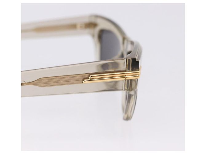 Gafas de sol BOTTEGA VENETA Plastic Gold Clear Auth BA15029 Dorado - vista 6
