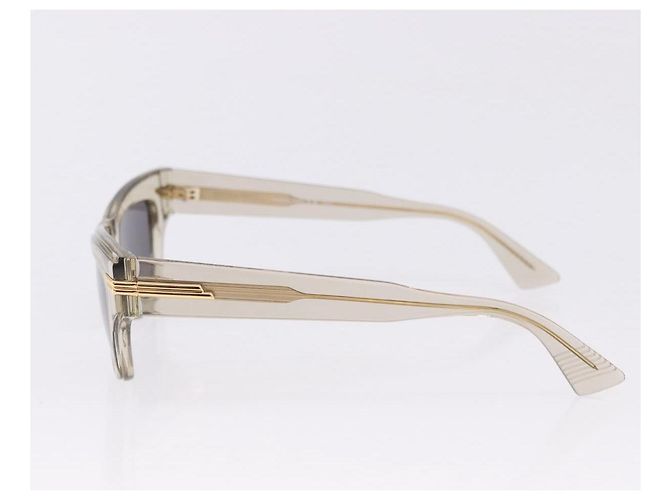Gafas de sol BOTTEGA VENETA Plastic Gold Clear Auth BA15029 Dorado - vista 7