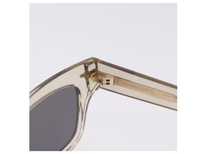 Gafas de sol BOTTEGA VENETA Plastic Gold Clear Auth BA15029 Dorado - vista 9