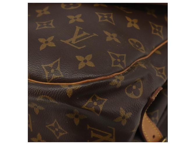 LOUIS VUITTON Monogram Saumur 35 Shoulder Bag M42254 LV Auth ka5729 Monogramma - vista 14