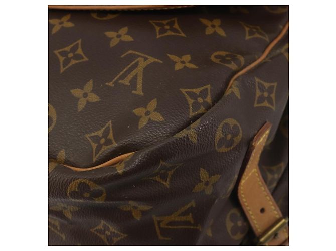 LOUIS VUITTON Monogram Saumur 35 Shoulder Bag M42254 LV Auth ka5729 Monogramma - vista 16