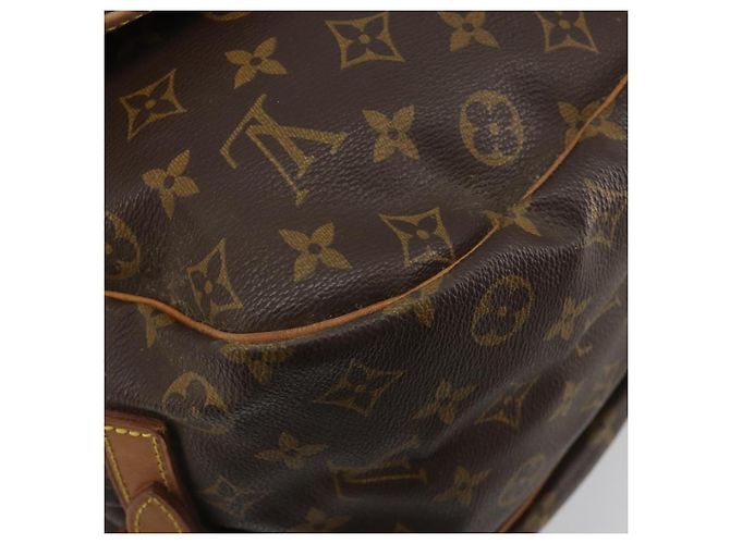 LOUIS VUITTON Monogram Saumur 35 Shoulder Bag M42254 LV Auth ka5729 Monogramma - vista 17