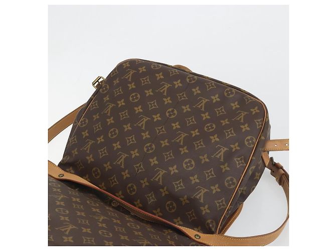 LOUIS VUITTON Monogram Saumur 35 Shoulder Bag M42254 LV Auth ka5729 Monogramma - vista 20