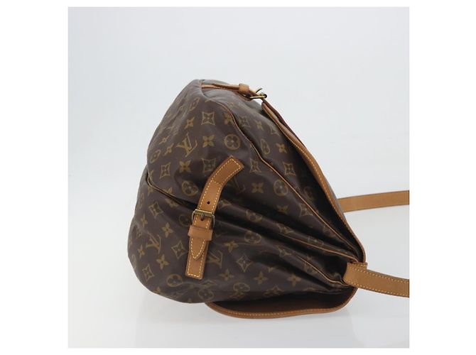 LOUIS VUITTON Monogram Saumur 35 Shoulder Bag M42254 LV Auth ka5729 Monogramma - vista 3
