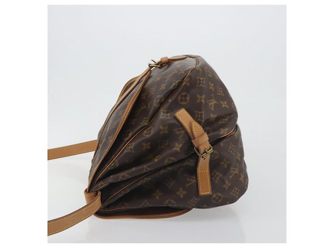 LOUIS VUITTON Monogram Saumur 35 Shoulder Bag M42254 LV Auth ka5729 Monogramma - vista 4