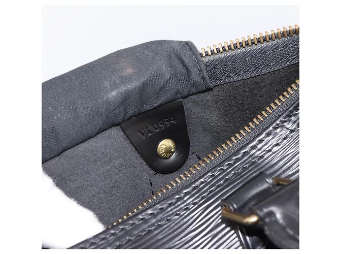 Borsa a mano LOUIS VUITTON Epi Speedy 35 Noir Black M42992 LV Auth am12284V Nero - vista 11