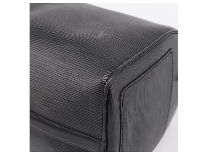 Borsa a mano LOUIS VUITTON Epi Speedy 35 Noir Black M42992 LV Auth am12284V Nero - vista 14