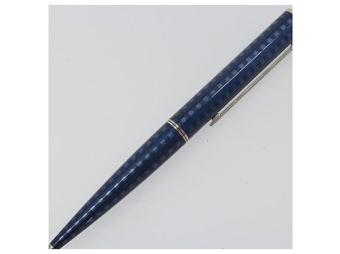 Penna a sfera LOUIS VUITTON Jet Rack metallo Blu N79155 LV Auth 196940 - vista 4