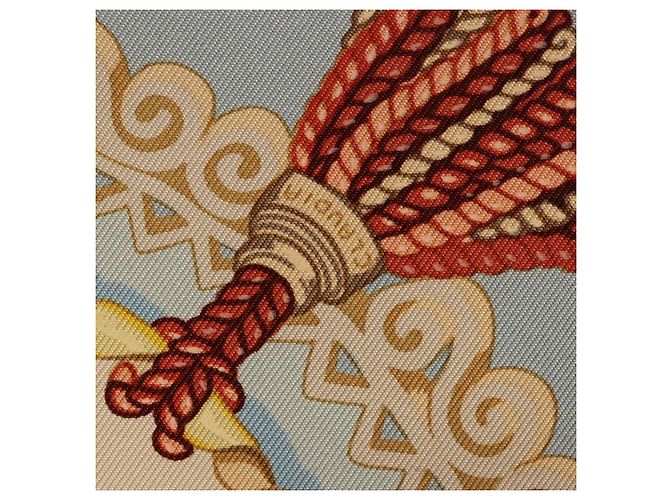 Hermès HERMES Carre 90 Seidentuch Hellblau Auth 186988 - Ansicht 12