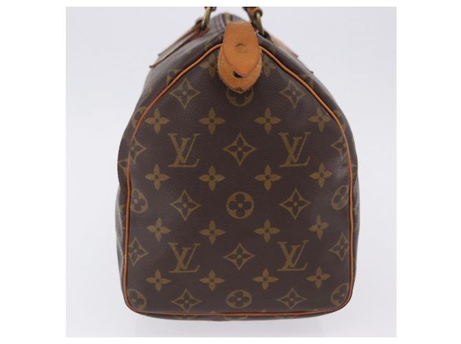 Borsa a mano LOUIS VUITTON Monogram Speedy 30 M41526 LV Auth ka5758A Monogramma - vista 3