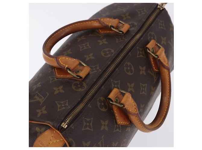 Borsa a mano LOUIS VUITTON Monogram Speedy 30 M41526 LV Auth ka5758A Monogramma - vista 6