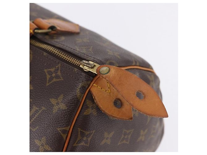 Borsa a mano LOUIS VUITTON Monogram Speedy 30 M41526 LV Auth ka5758A Monogramma - vista 8