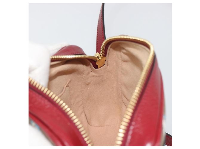 GUCCI Micro GG Supreme Doraemon Collaboration PVC Beige Gold 647784 Auth 196088M D'oro - vista 22